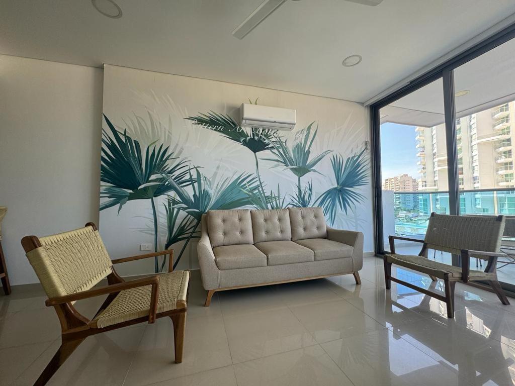Samaria Club De Playa By Santa Marta Playa Resort, Preciosos Apartamentos En El Sector Exclusivo De Pozos Colorados Cameră foto