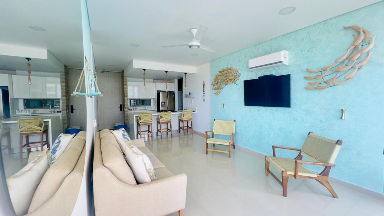 Samaria Club De Playa By Santa Marta Playa Resort, Preciosos Apartamentos En El Sector Exclusivo De Pozos Colorados Cameră foto
