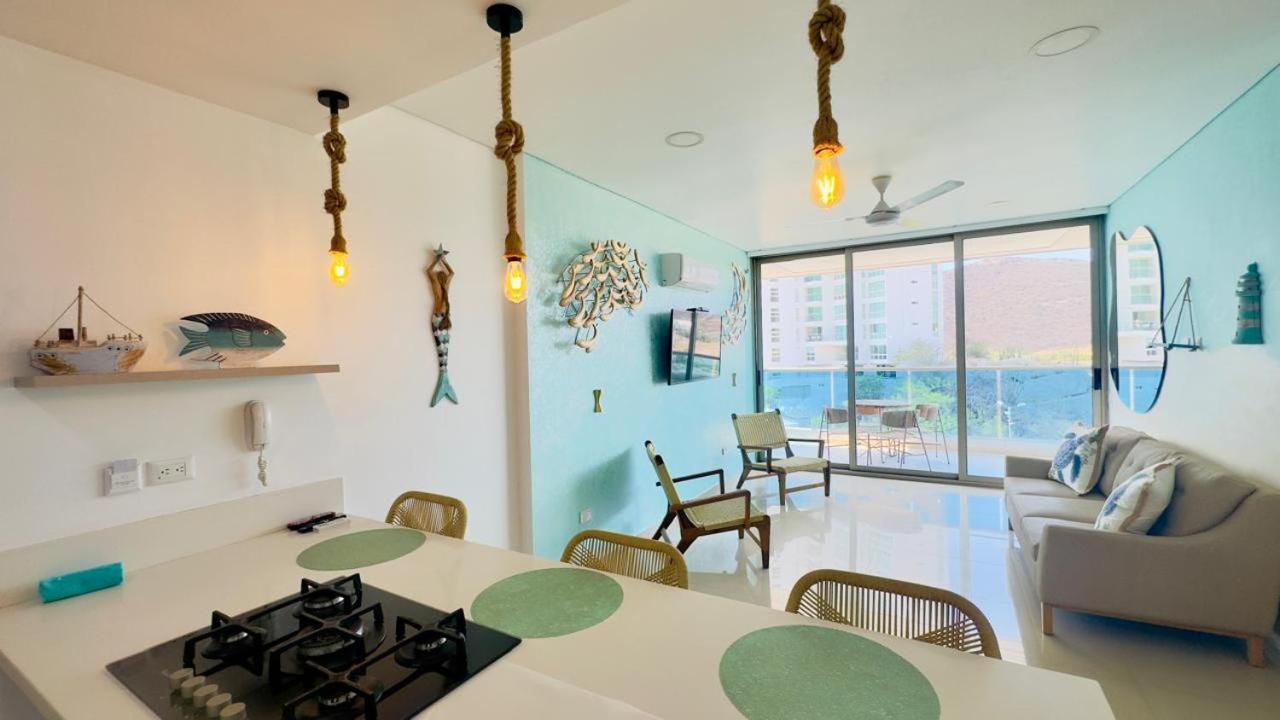 Samaria Club De Playa By Santa Marta Playa Resort, Preciosos Apartamentos En El Sector Exclusivo De Pozos Colorados Cameră foto