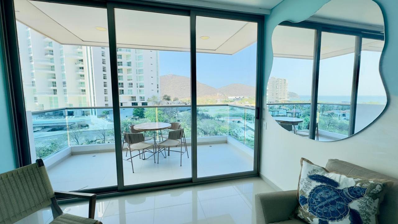 Samaria Club De Playa By Santa Marta Playa Resort, Preciosos Apartamentos En El Sector Exclusivo De Pozos Colorados Cameră foto
